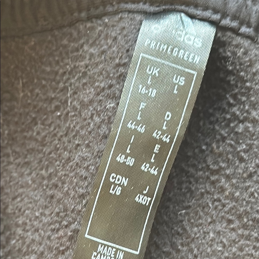 Adidas Men's Black Fleece Pullover hfm - Picture 4 of 4